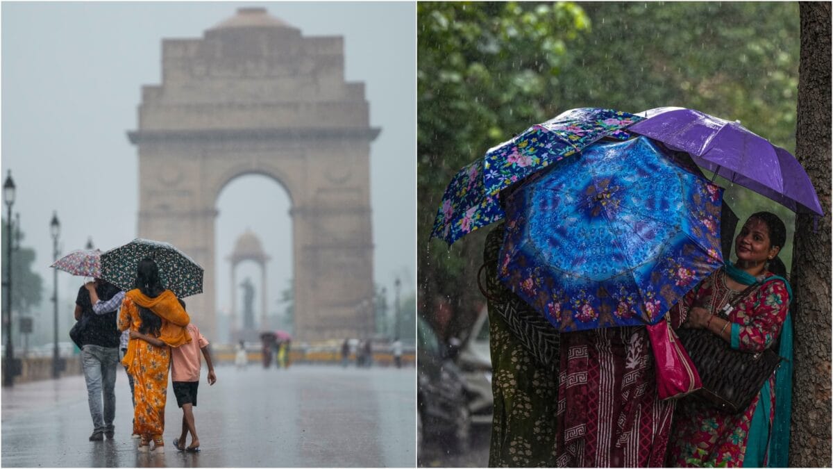 In Photos | Heavy Rain Brings Much Needed Relief From Delhi's Scorching Heat