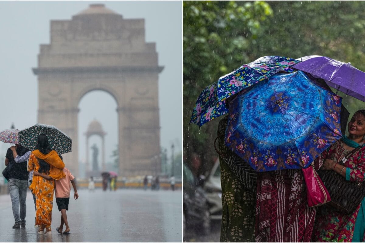 In Photos | Heavy Rain Brings Much Needed Relief From Delhi's Scorching Heat