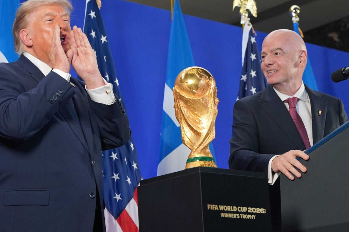Donald Trump Takes Cheeky Swipe At USMNT During FIFA World Cup 2026 Celebration