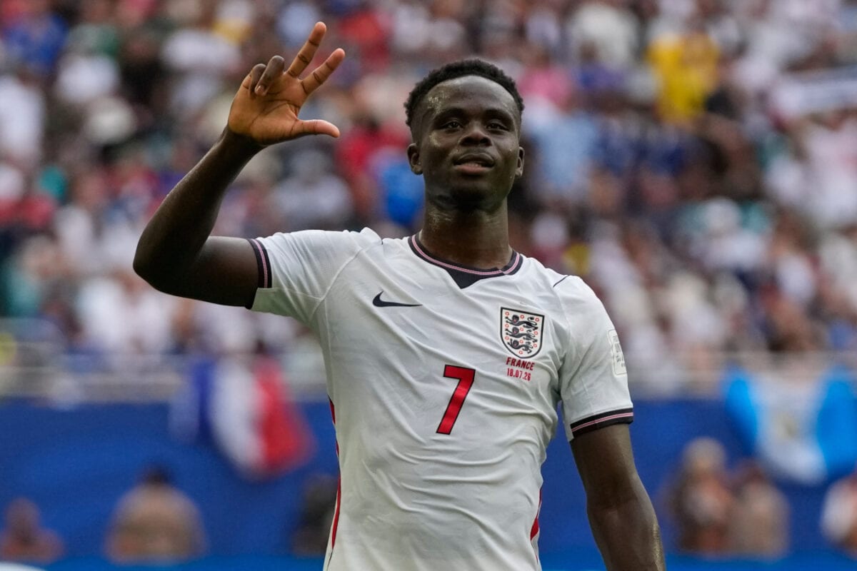Bronze Bedlam! Saka Hattrick Helps England Edge France 6-4 In Tense Ten-Goal Thriller