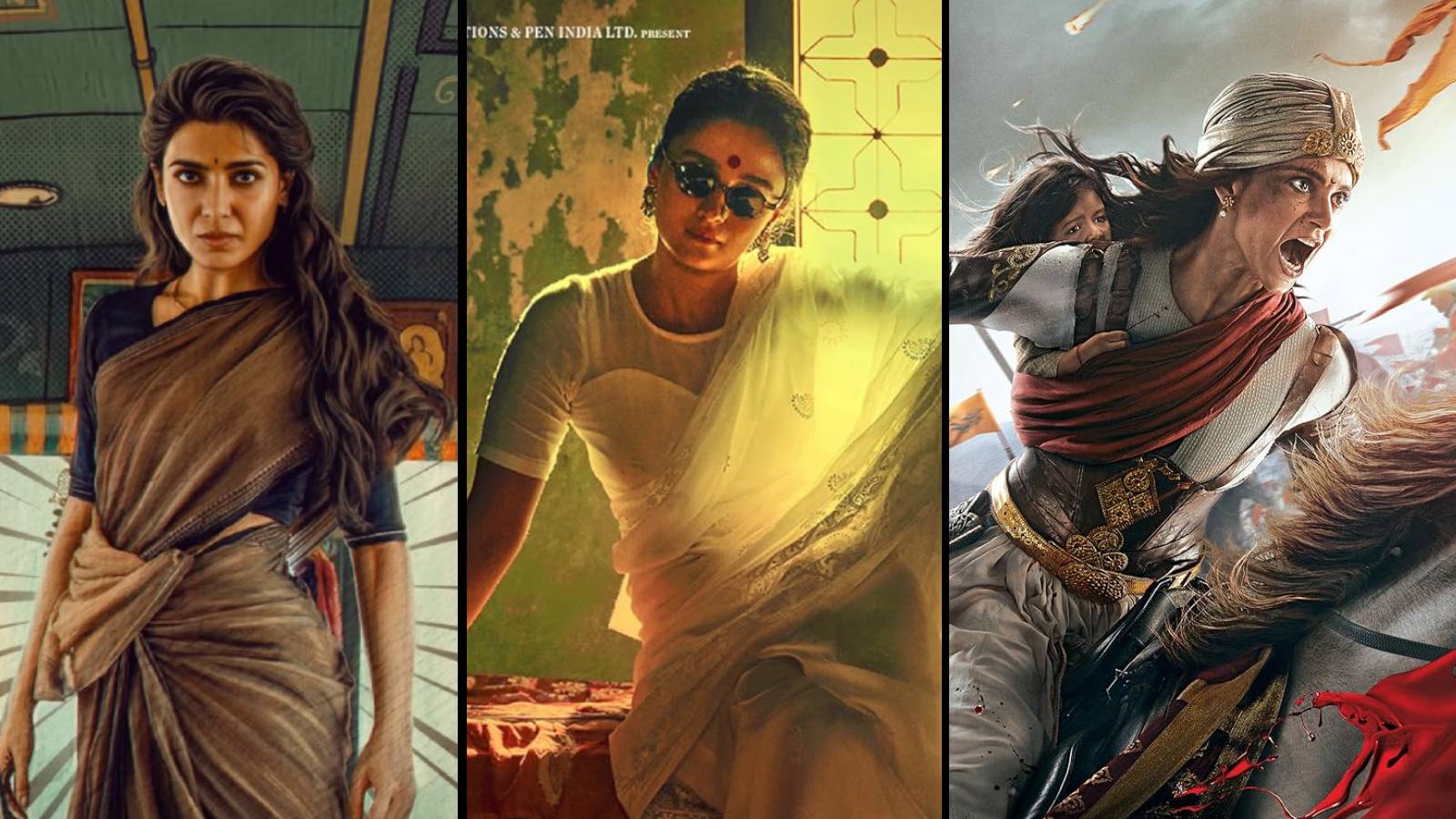 Samantha, Alia, Kangana and More: Female Stars Behind ₹100 Crore Hits Samantha, Alia, Kangana and More: Female Stars Behind ₹100 Crore Hits