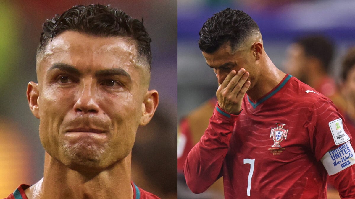 Cristiano Ronaldo Breaks Down In Tears As Portugal's World Cup Dream Ends | WATCH