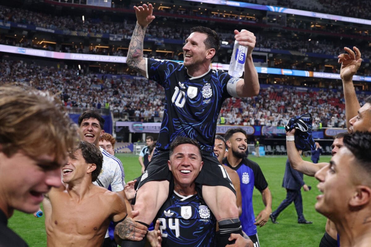 10 Years After Begging Messi Not To Retire, Enzo Fernandez Carries Him Into Another World Cup Final