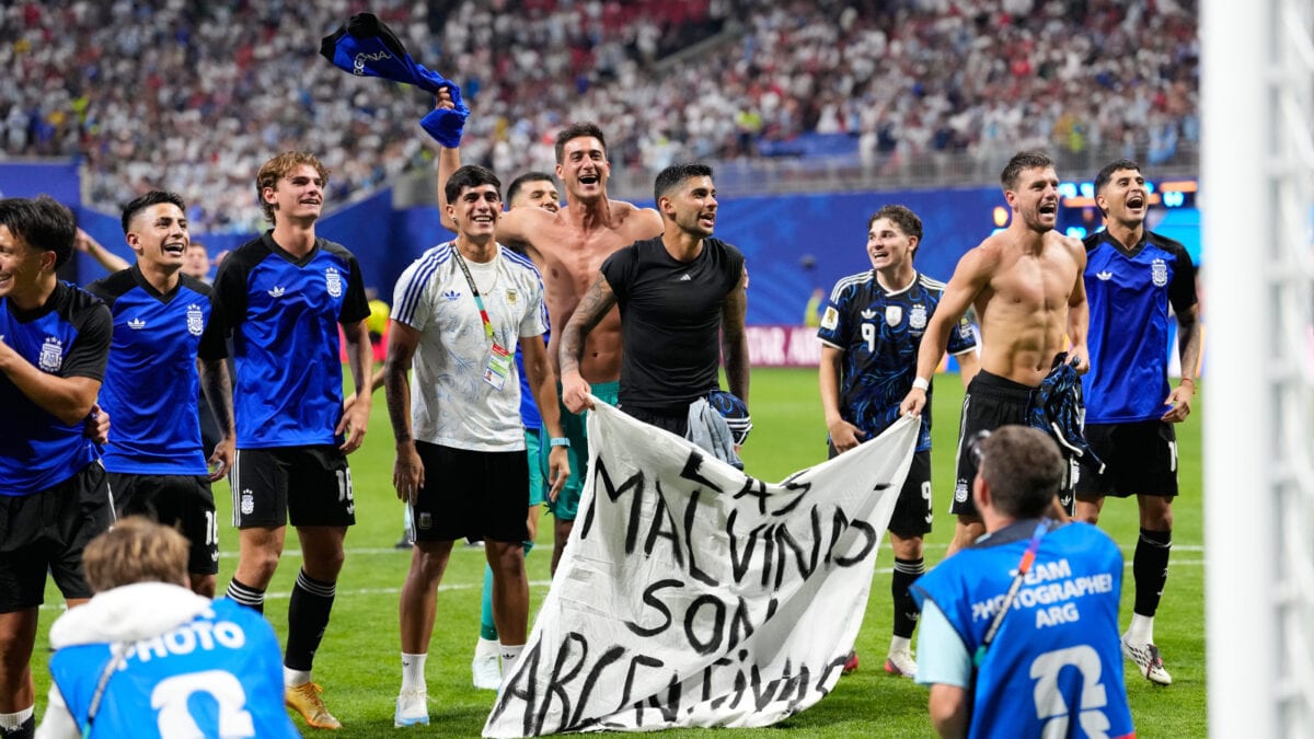 FIFA Launches Probe Into Argentina Over Falklands Banner Celebration In England Win - Report