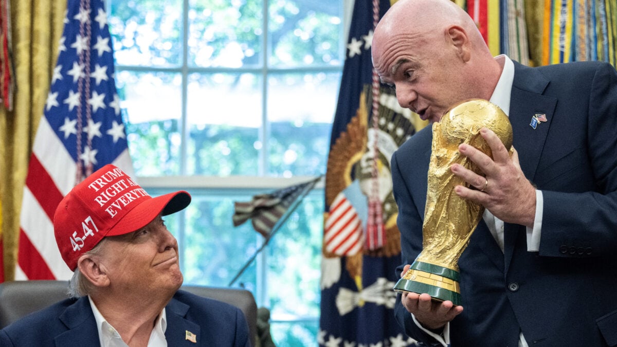 Donald Trump To Present FIFA World Cup Trophy After Spain-Argentina Final