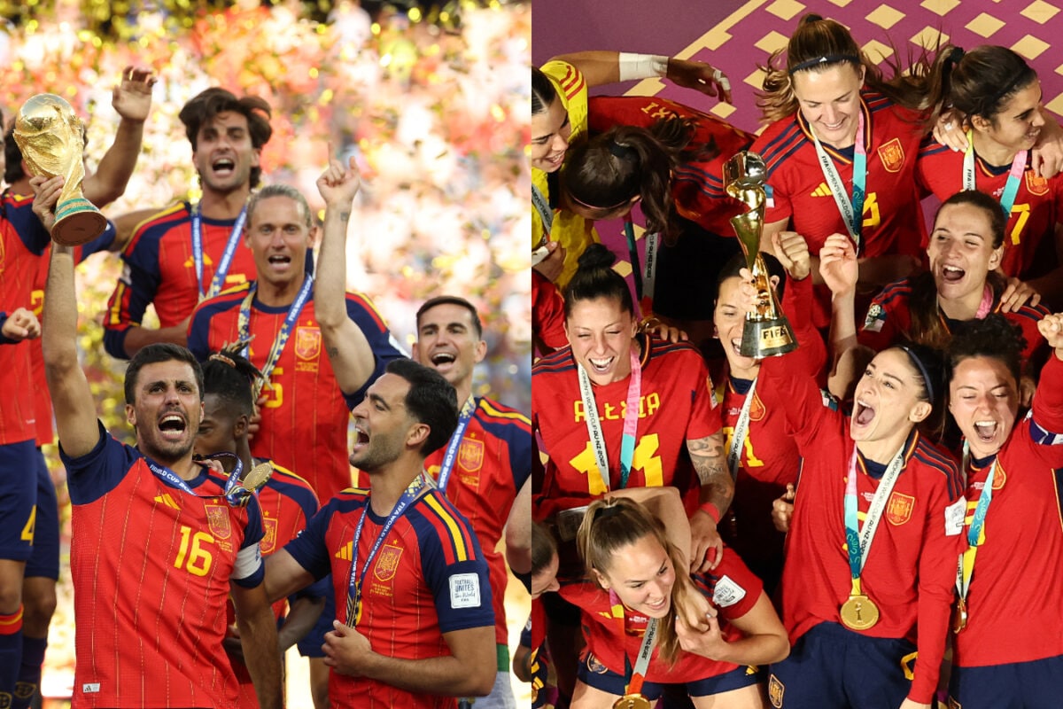 On Nation, Two World Cups: Spain Rewrite History With Unprecedented World Cup Double