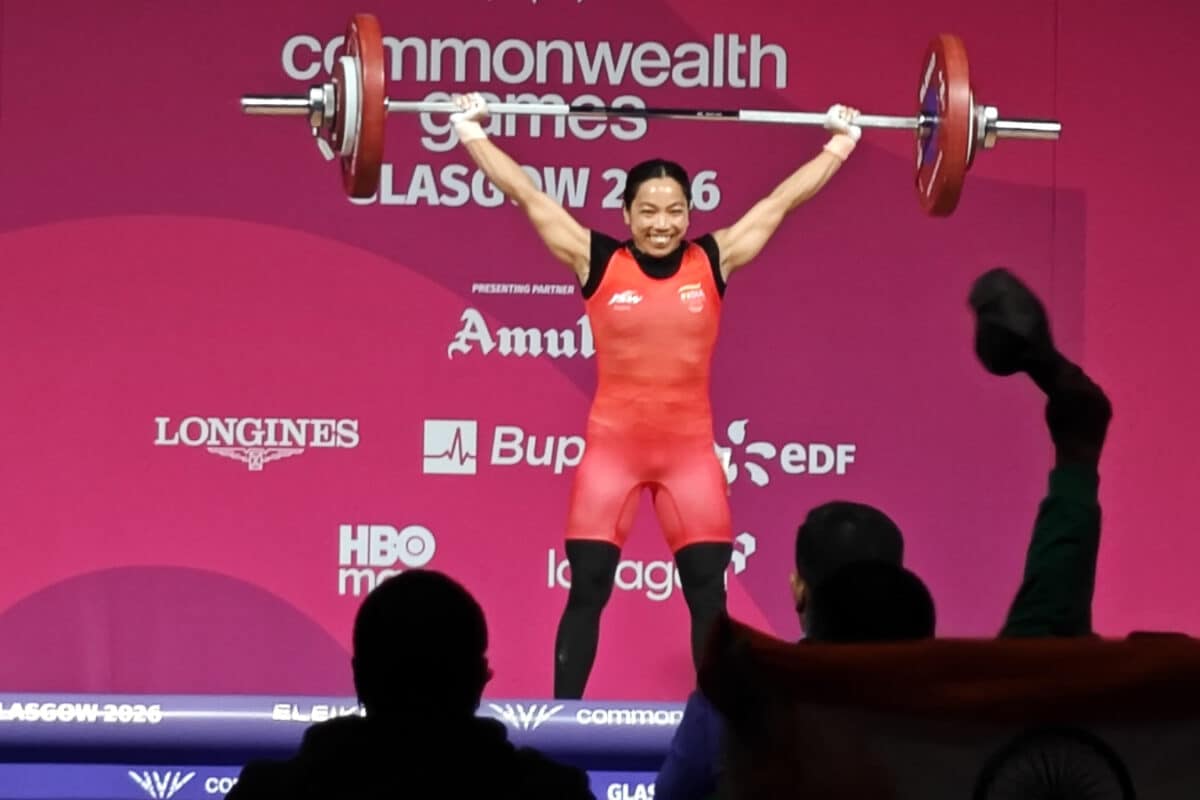 Mirabai Chanu Strikes Gold For India; Rewrites CWG History With Record-Breaking Gold In Glasgow