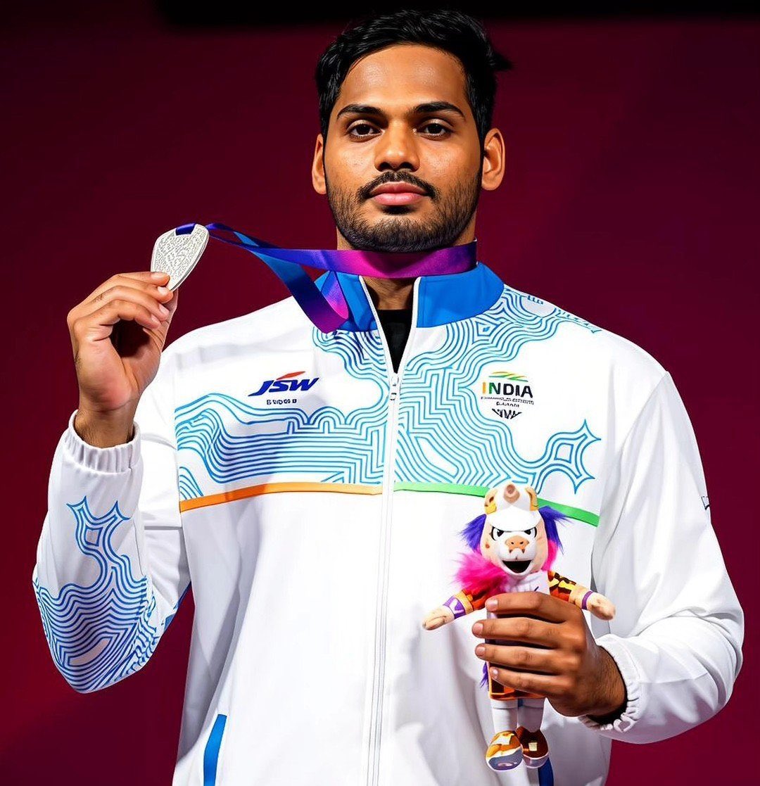 Valluri Ajaya Babu (Silver): Valluri Ajaya Babu added to India’s success in weightlifting with a silver medal in the men’s 79kg category. Competing against a strong field, he delivered a composed performance to finish on the podium, further strengthening India’s reputation in the sport at the Commonwealth Games.