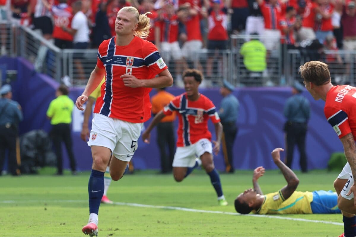 Erling Haaland Scores 2 To Knock Brazil OUT Of FIFA World Cup