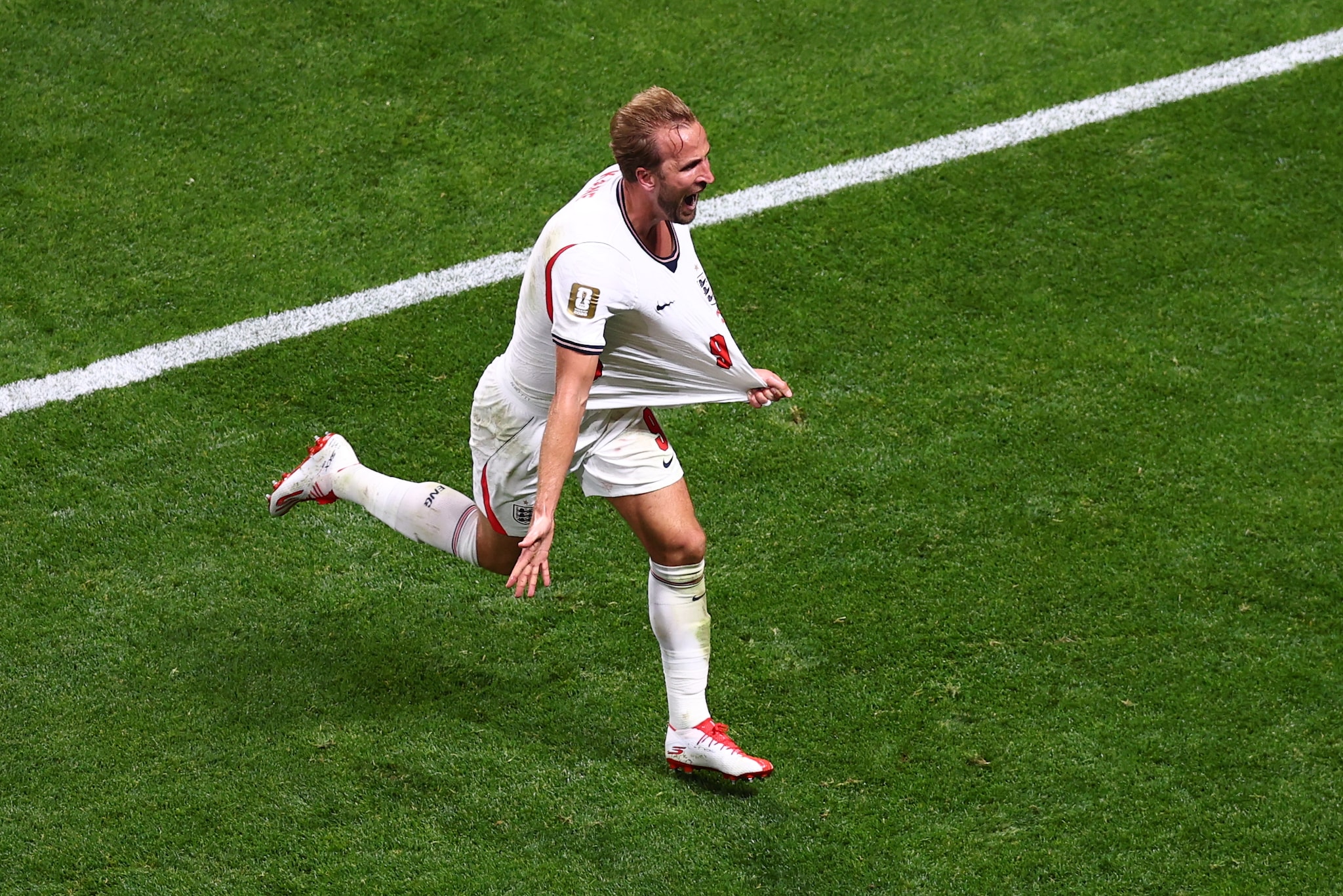 Harry Kane (England) England's clutch captain surged to five goals after rescuing the Three Lions in the Round of 32.
