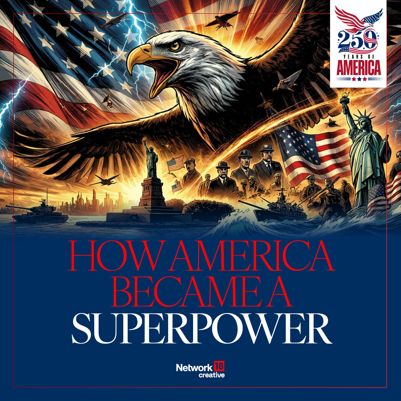 As the United States celebrates 250 years of Independence in 2026, it's worth looking back at how a group of 13 colonies grew into one of the world's most influential nations.