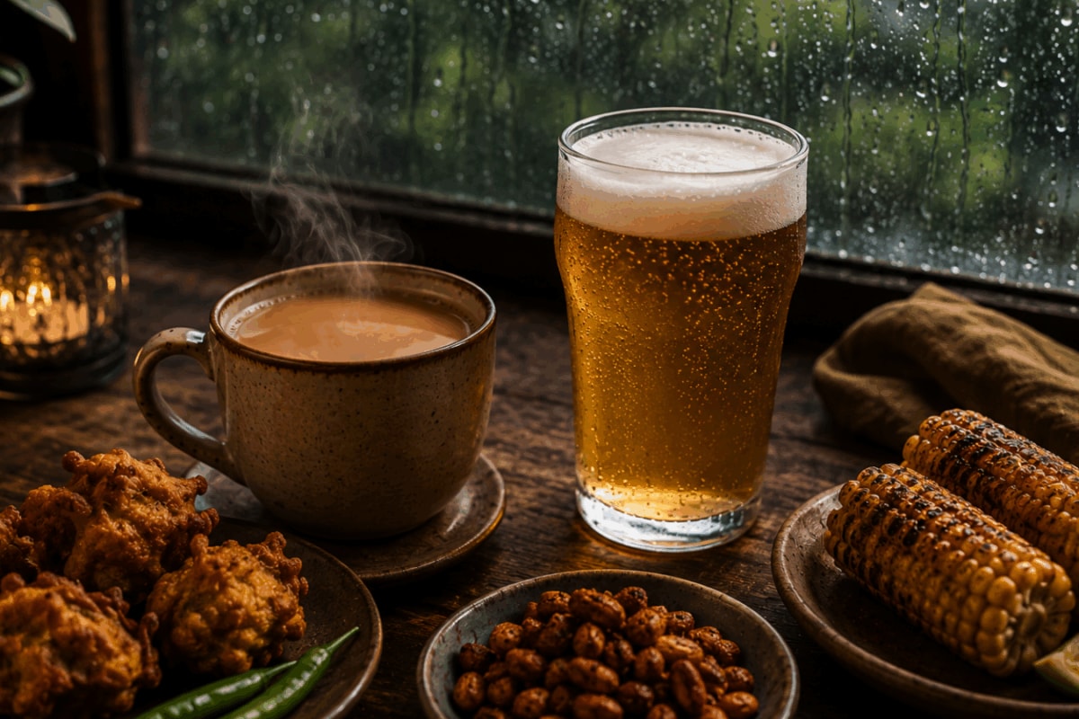 Has Beer Started Giving Chai Competition This Monsoon?