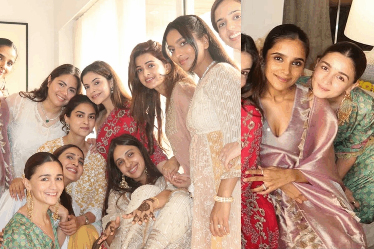 Alia Bhatt's Jade Green Rajiramniq Kurta Set Is Perfect Inspiration For Your Next Mehendi Look