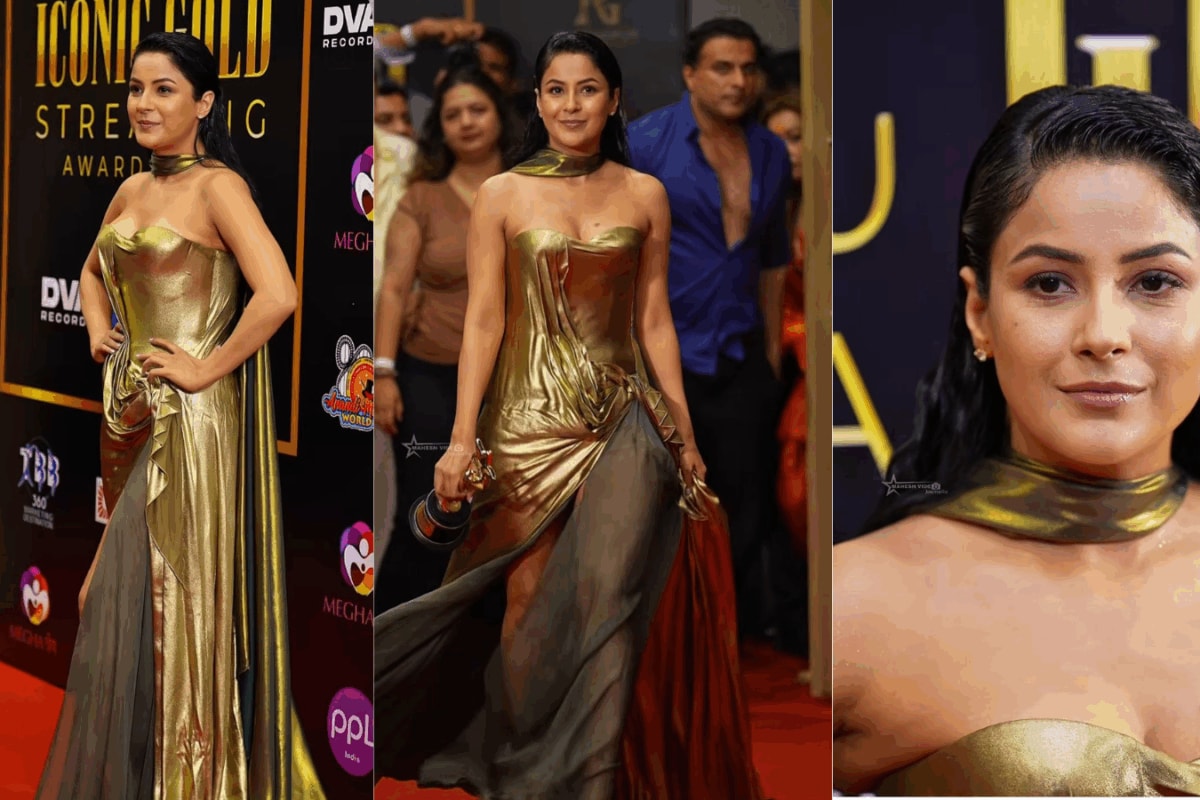 Shehnaaz Gill's Gold Haute Couture Look Is Her Boldest Fashion Statement Yet