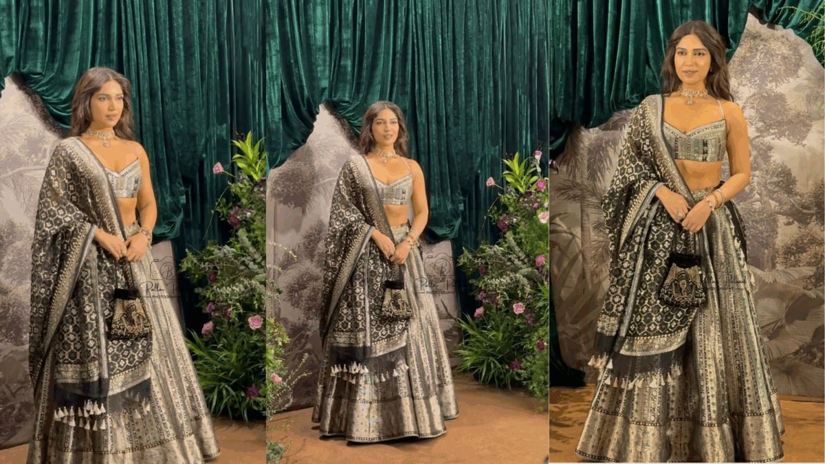 Bhumi Pednekar Brings Quiet Luxury To Anshula Kapoor's Wedding Reception In Anita Dongre | Fashion News - News18