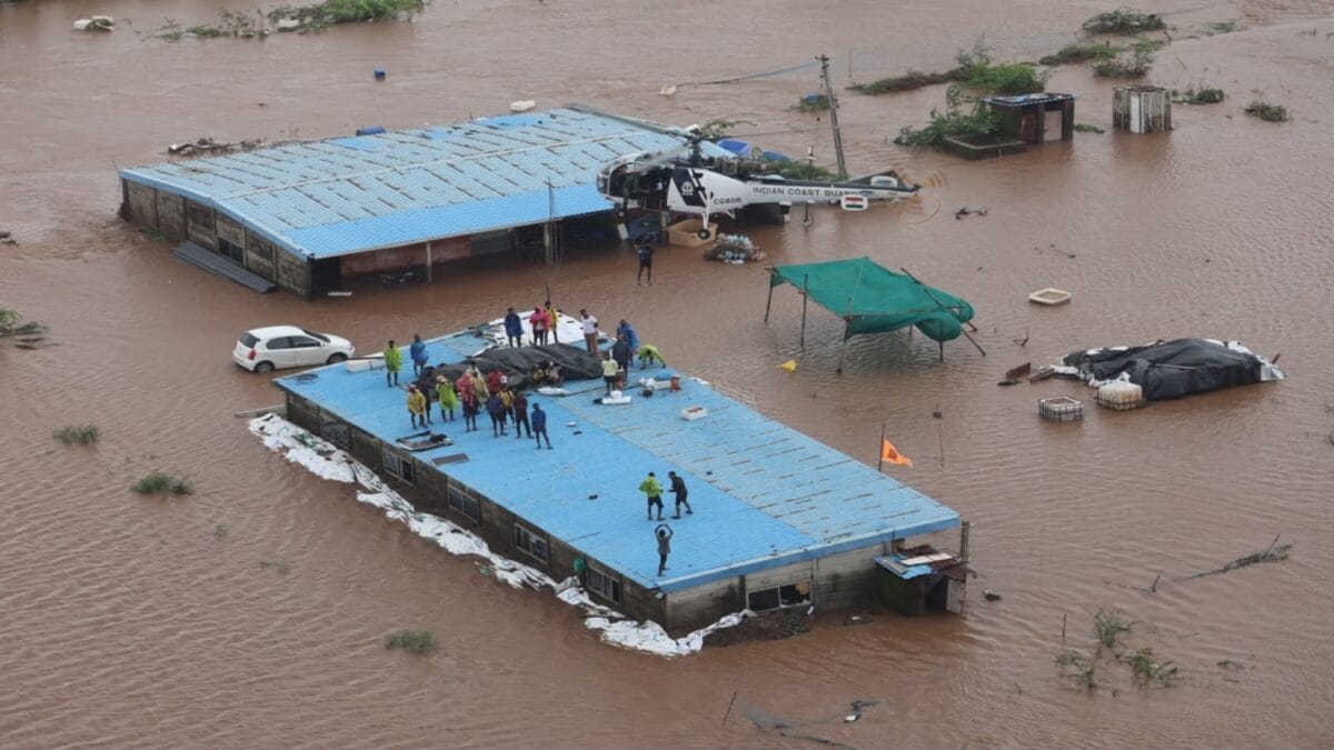 Indian Coast Guard Rescues 170 During Massive Flood Relief Operations In Gujarat, Dadra & Nagar Haveli