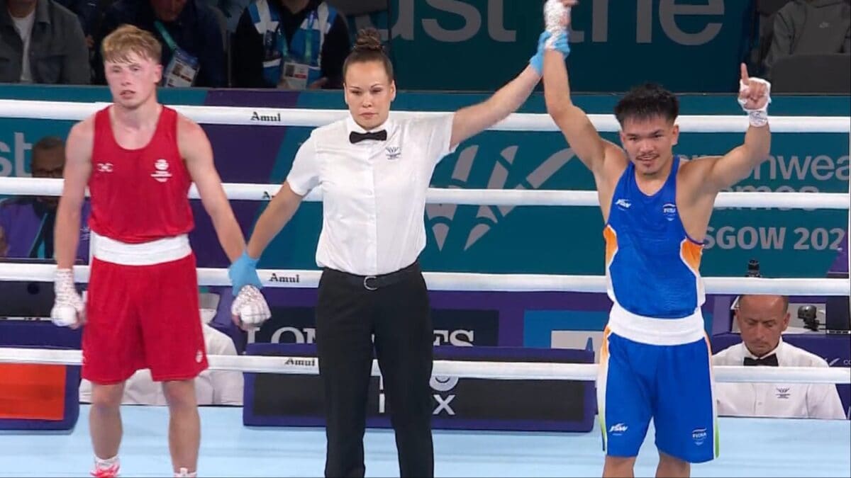 Jadumani Singh Starts CWG 2026 Campaign With One-Sided Win In 55Kg Boxing