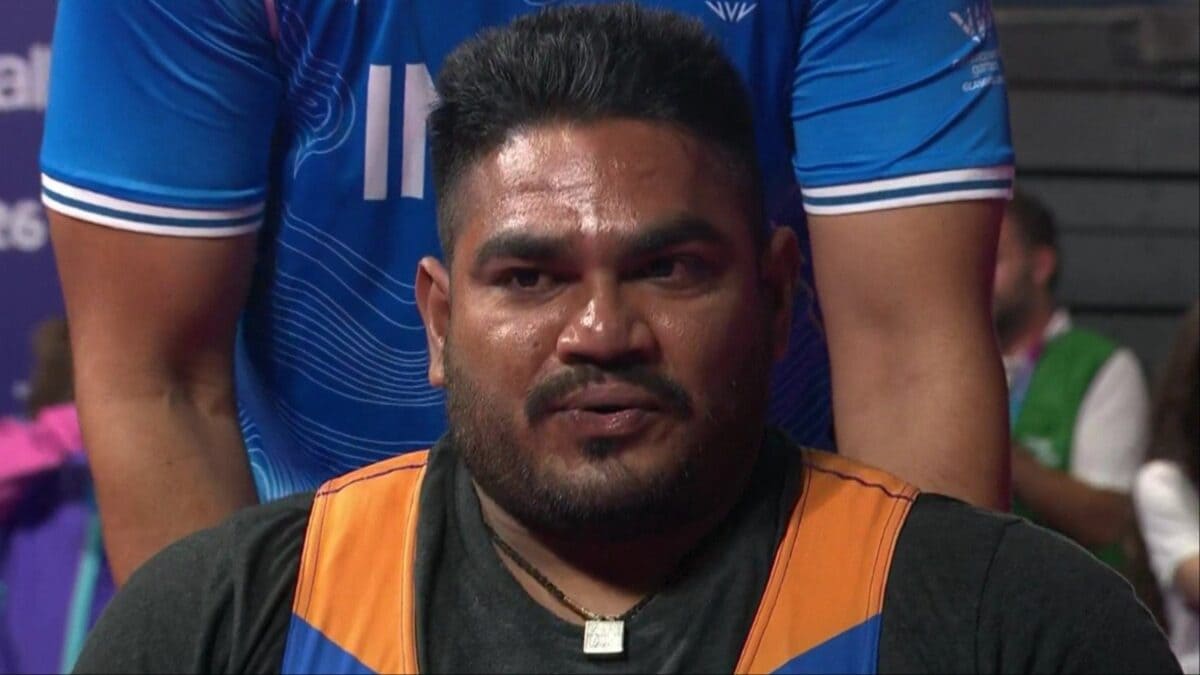 Jhandu Kumar wins para powerlifting bronze for India's first CWG 2026 medal