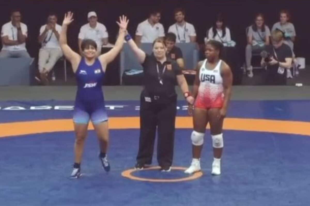 Kajal Bags Gold In 76kg, Antim Neha Clinch Silver In Budapest Ranking Series