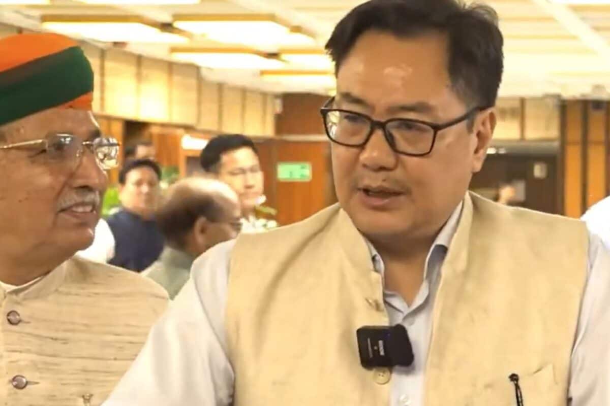 'Duty to Invite Everyone': Rijiju On Inviting TMC Rebels To All-Party Meet As Opposition Walks Out