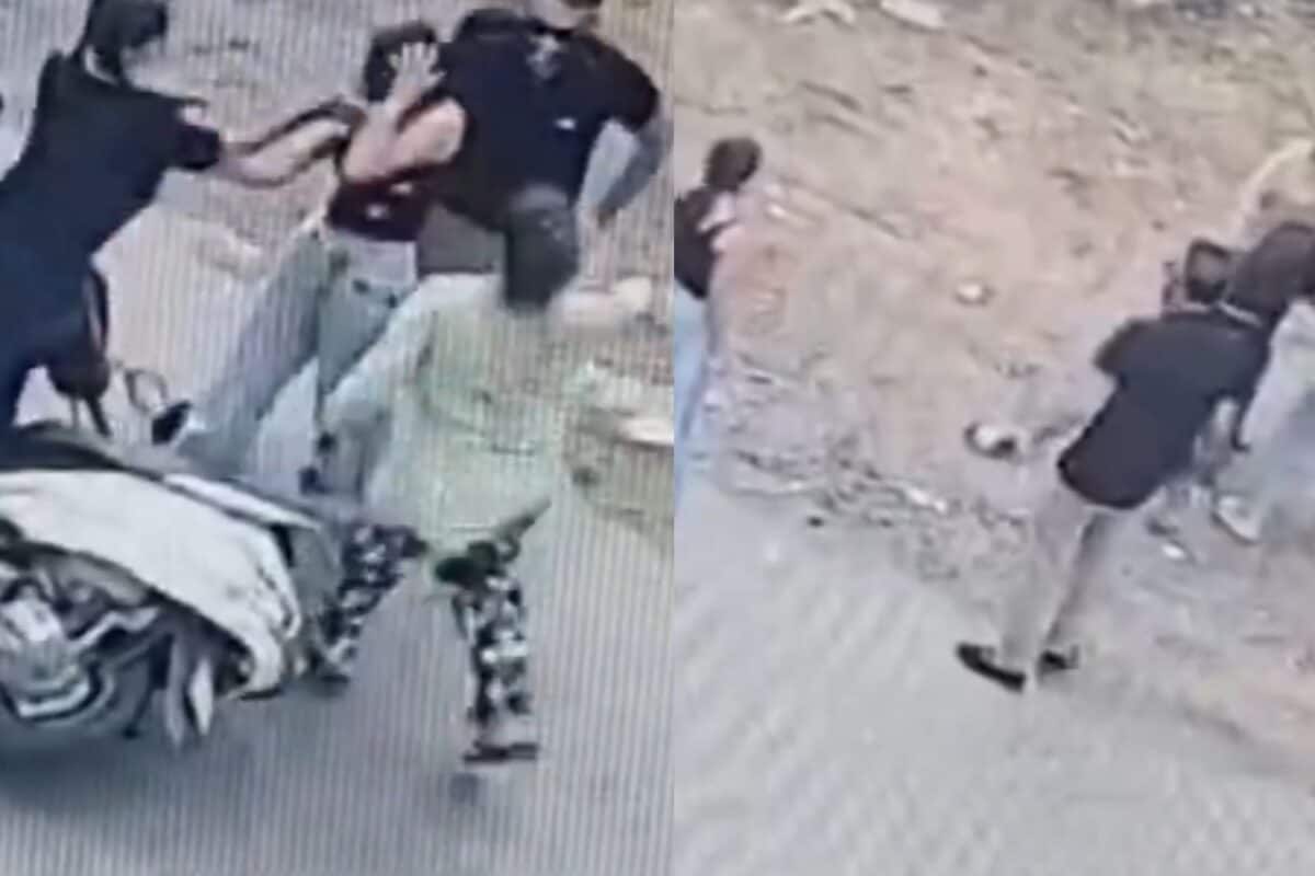 School Fight Turns Violent As Family Attacks Two Sisters With Bat In Gujarat | Video