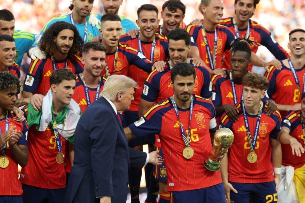 FIFA World Cup Win Spain's Revenge For Trump's 'Hopeless, Bad People' Comment