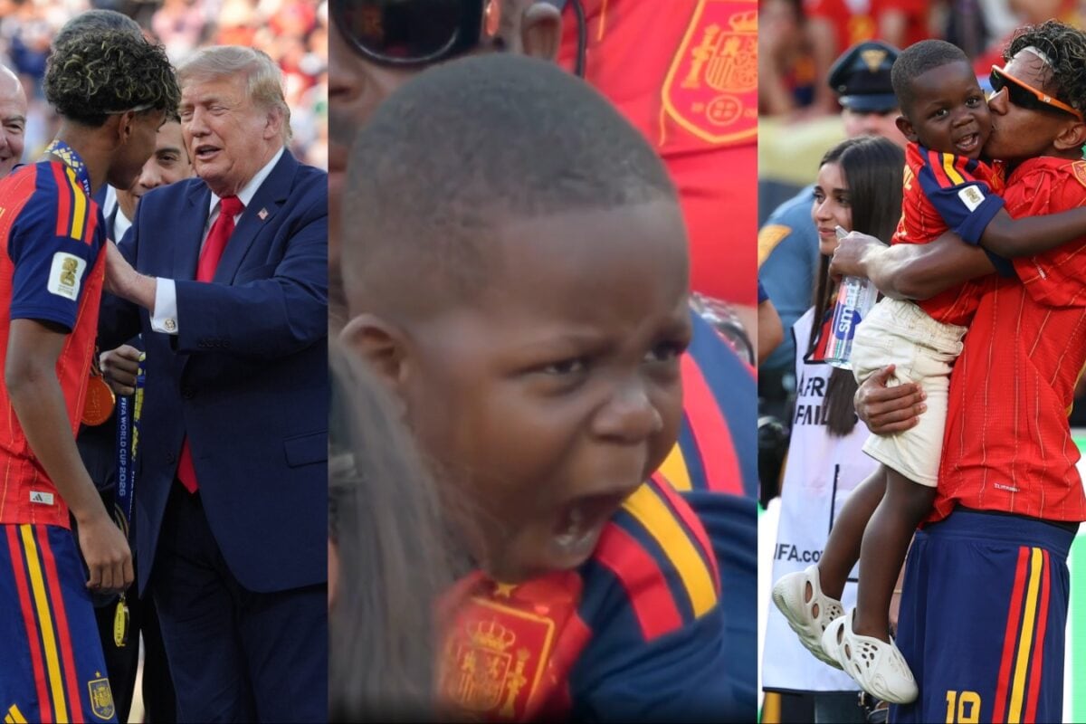 Lamine Yamal's 4-Year-Old Brother's Reaction After Spain Star Collects His FIFA World Cup Medal Goes Viral