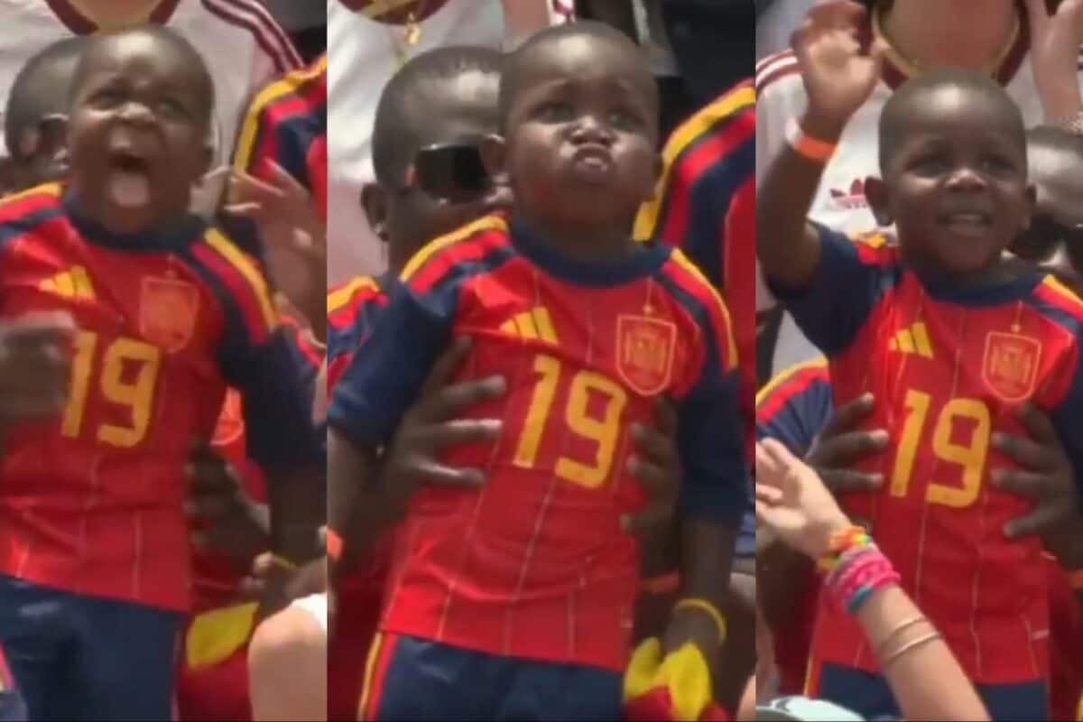 Lamine Yamal's 3-Year-Old Brother's Hilarious Celebration After Spain's 2nd Goal Vs Belgium Goes Viral