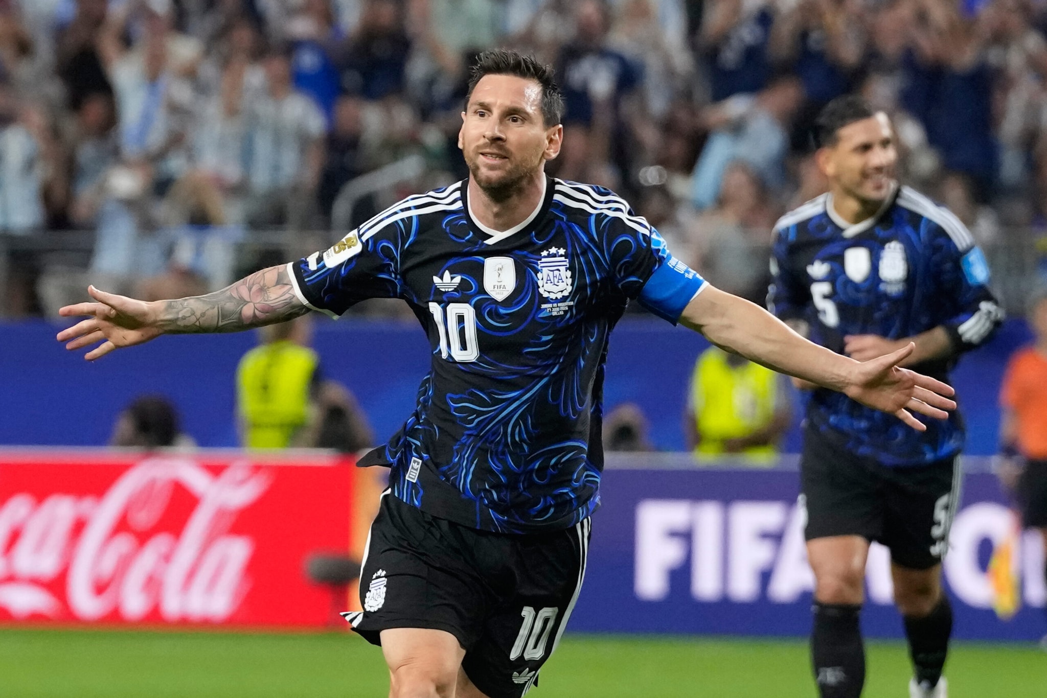 Lionel Messi (Argentina) The legendary maestro continues to shine on the world stage, sharing the top spot with six goals.