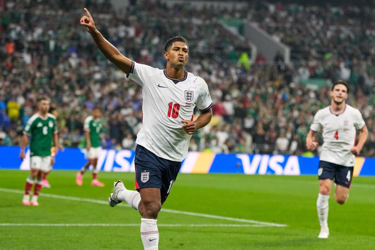 Bellingham Brace, Red Card Drama And Late Mexico Barrage Powers England Into FIFA WC Quarters
