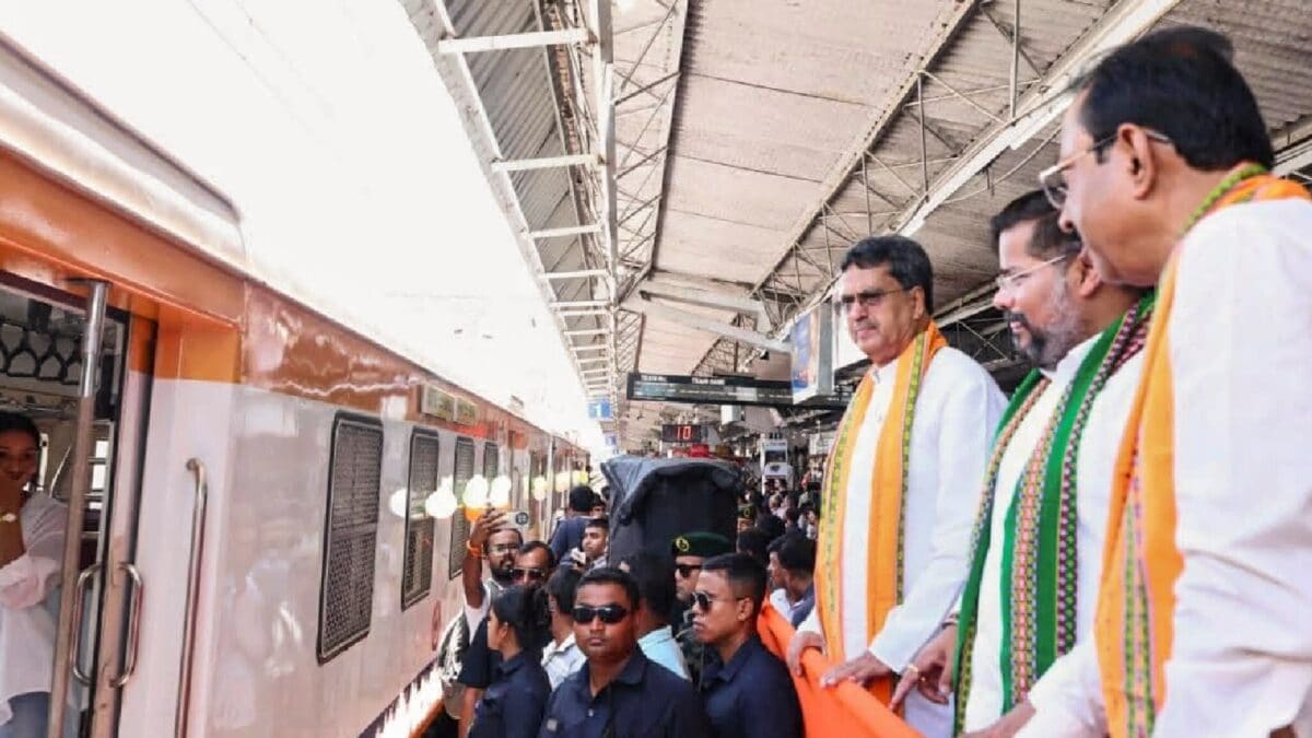 Tripura CM Flags Off Northeast's First MEMU Train; Says Sabroom Will Be Gateway To Bangladesh