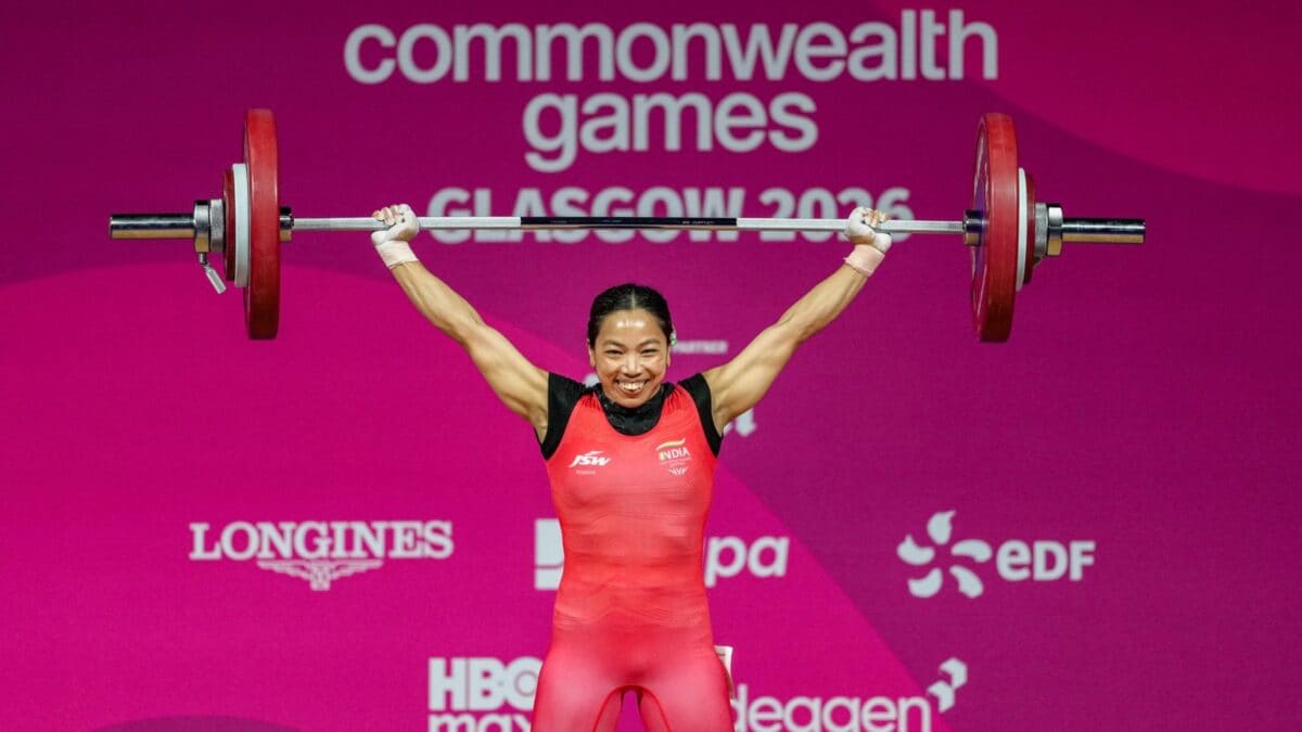 Mirabai Chanu Wins Third Commonwealth Games Gold