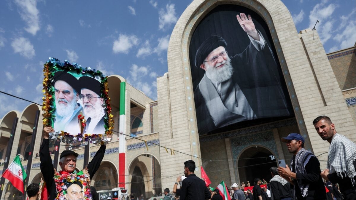 'We Must Rise': Iran Projects Message Of Continuity As Thousands Mourn Khamenei At Mass Funeral
