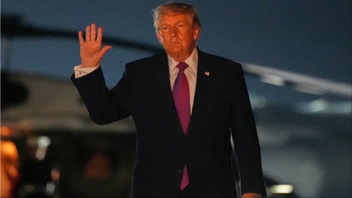 'One Shot, And We Can Take Them All Out': Trump Warns Iran As Khamenei's Funeral Draws Thousands