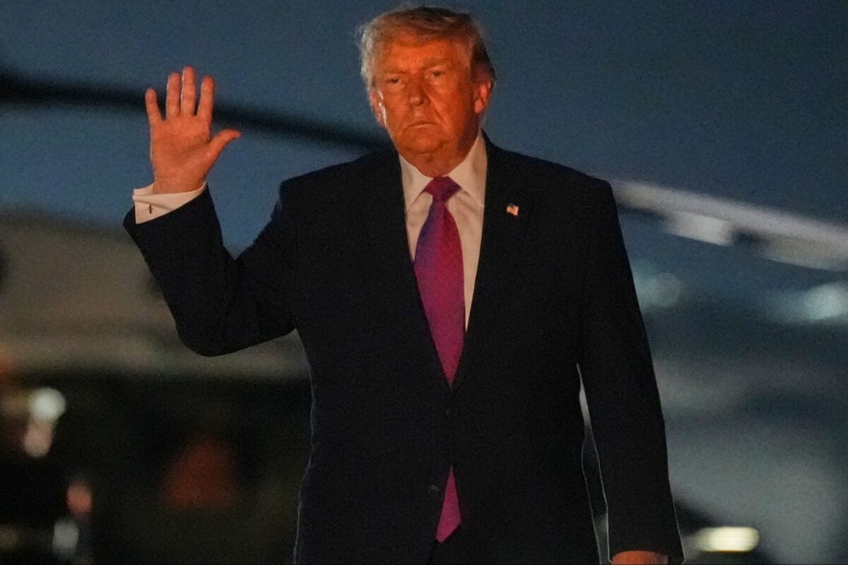 'One Shot, And We Can Take Them All Out': Trump Warns Iran As Khamenei's Funeral Draws Thousands