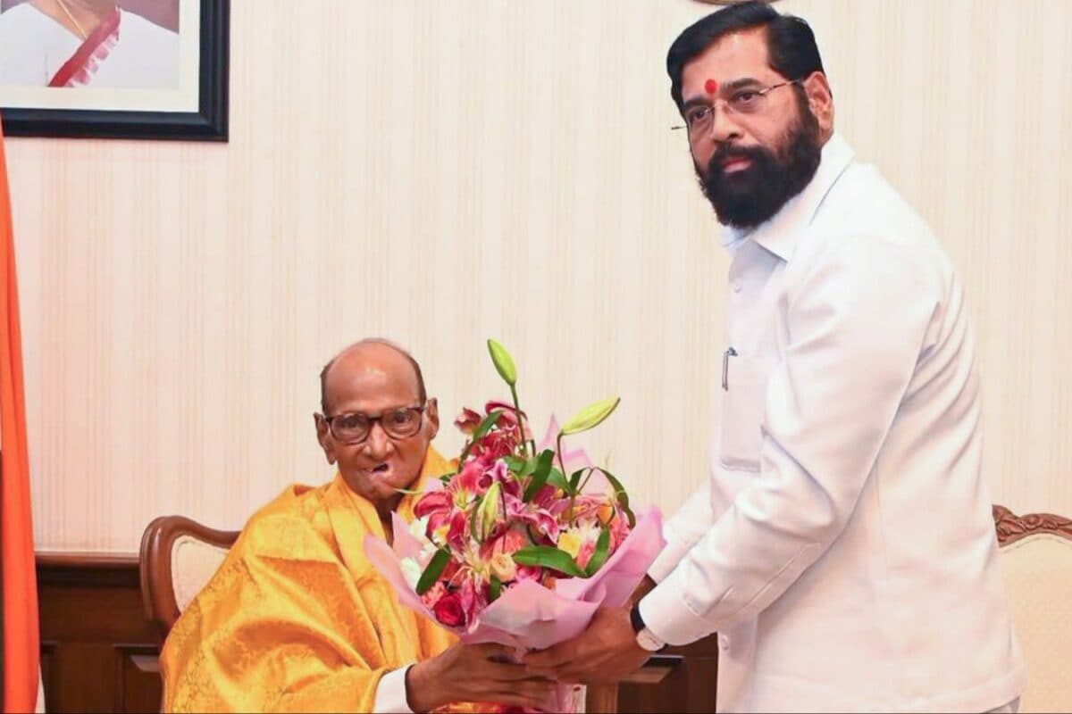 Sharad Pawar Meets NCP (SP) MLAs In Eknath Shinde's Office, Sparks Buzz; Party Denies NDA Speculation