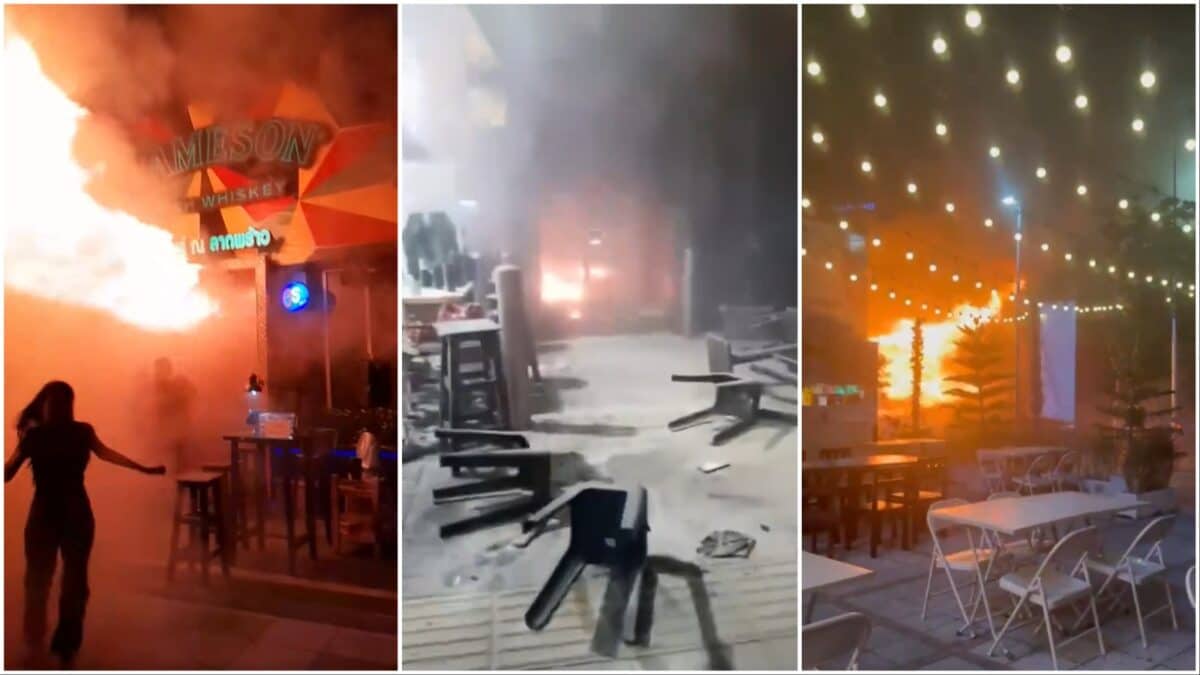 Screams, Panic, Smoke: Videos Capture Desperate Attempts To Escape As Fire Engulfs Bangkok Pub, 27 Dead
