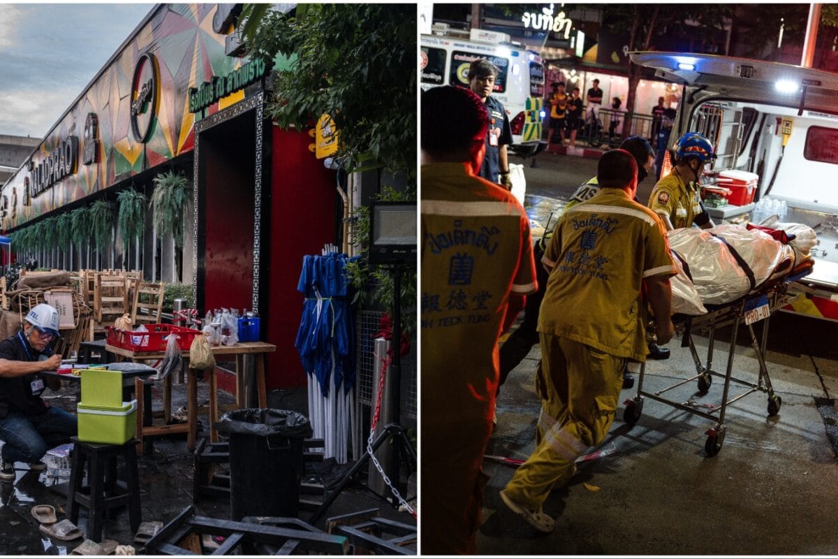 27 Killed, Over 60 Injured As Massive Fire Tears Through Bangkok Pub Following Power Failure, Explosion