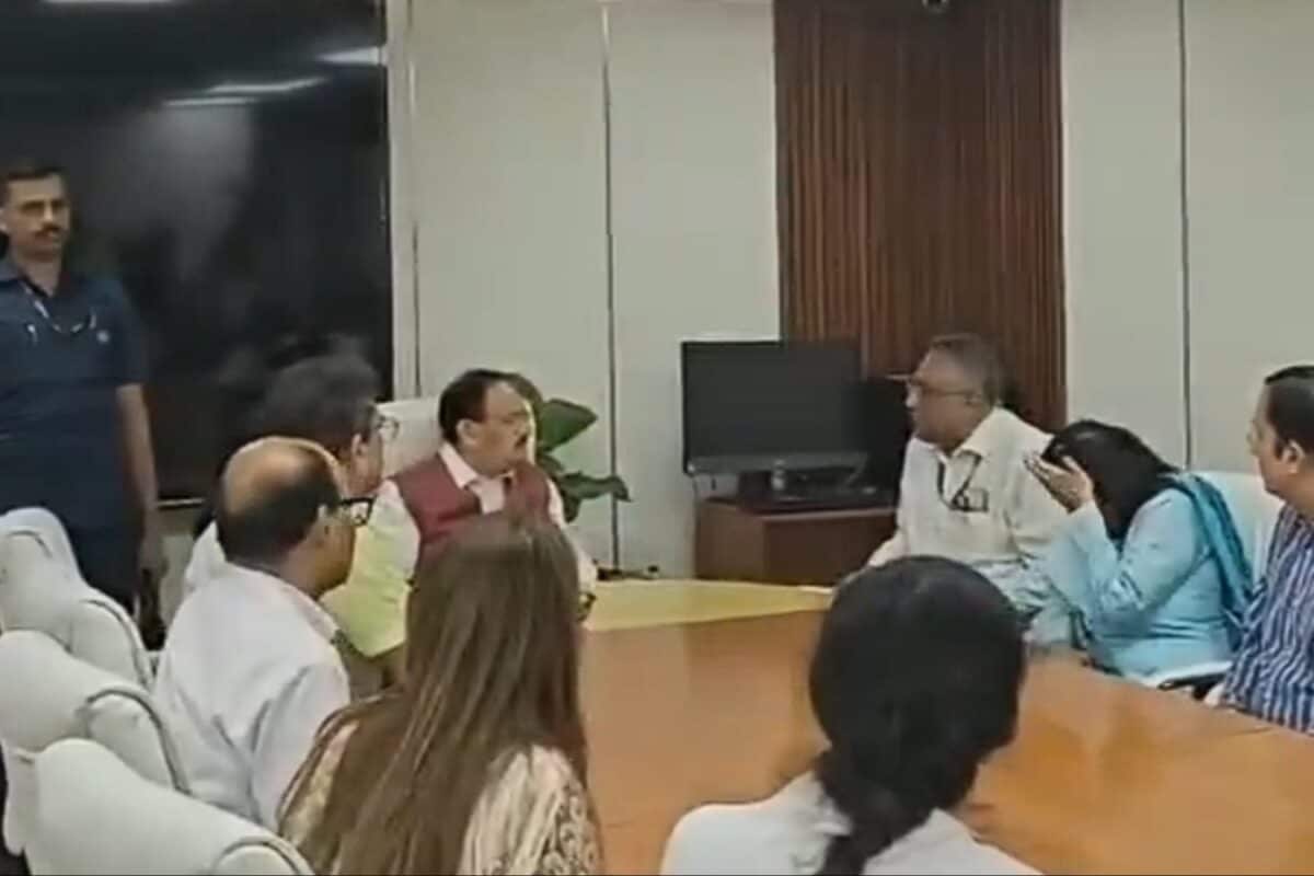 JP Nadda Visits Injured CJP Protesters At Delhi Hospital, Holds Meeting With Doctors