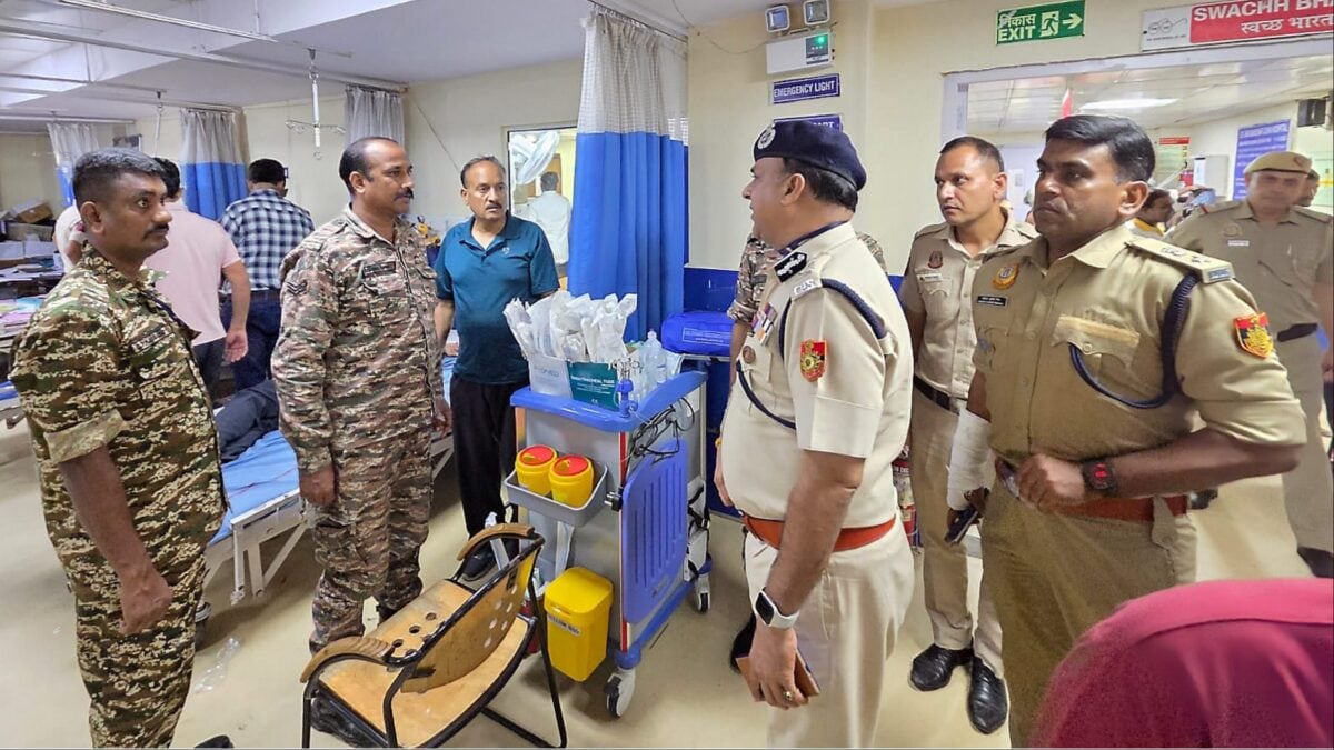 Delhi ACP Injured in CJP Protest Violence