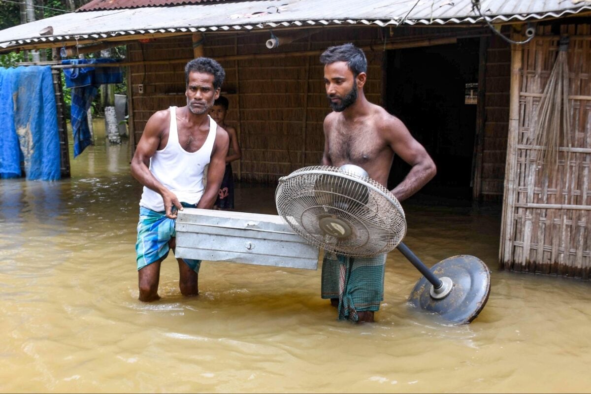 75 Dead In Assam Floods, Over 3.32 Lakh Still Affected; Govt Raises Ex Gratia To Rs 9 Lakh
