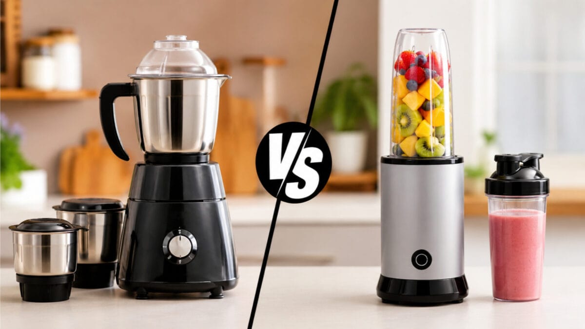 Mixer Grinder vs. Bullet Blender: Kitchen Battle Under Rs 1000