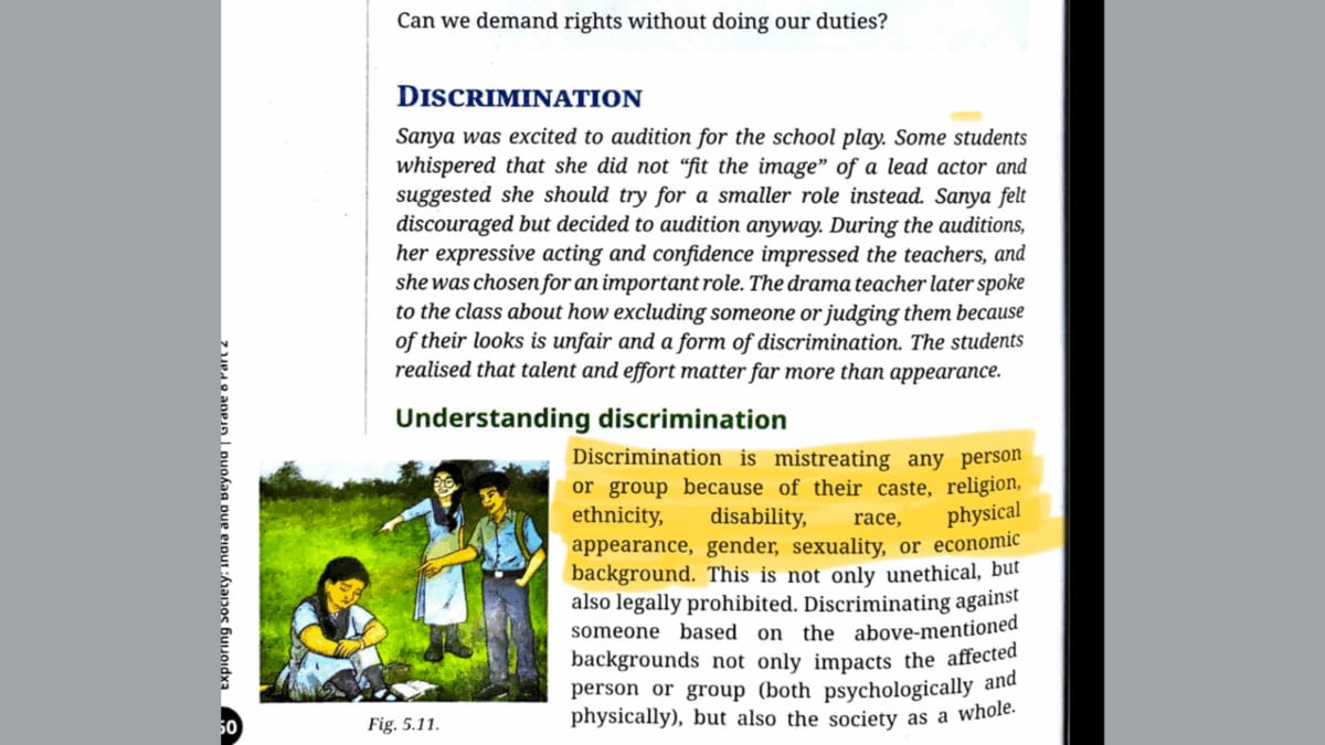 NCERT Adds 'Economic Background' As Factor For Discrimination In New Class 8 Textbook | Exclusive