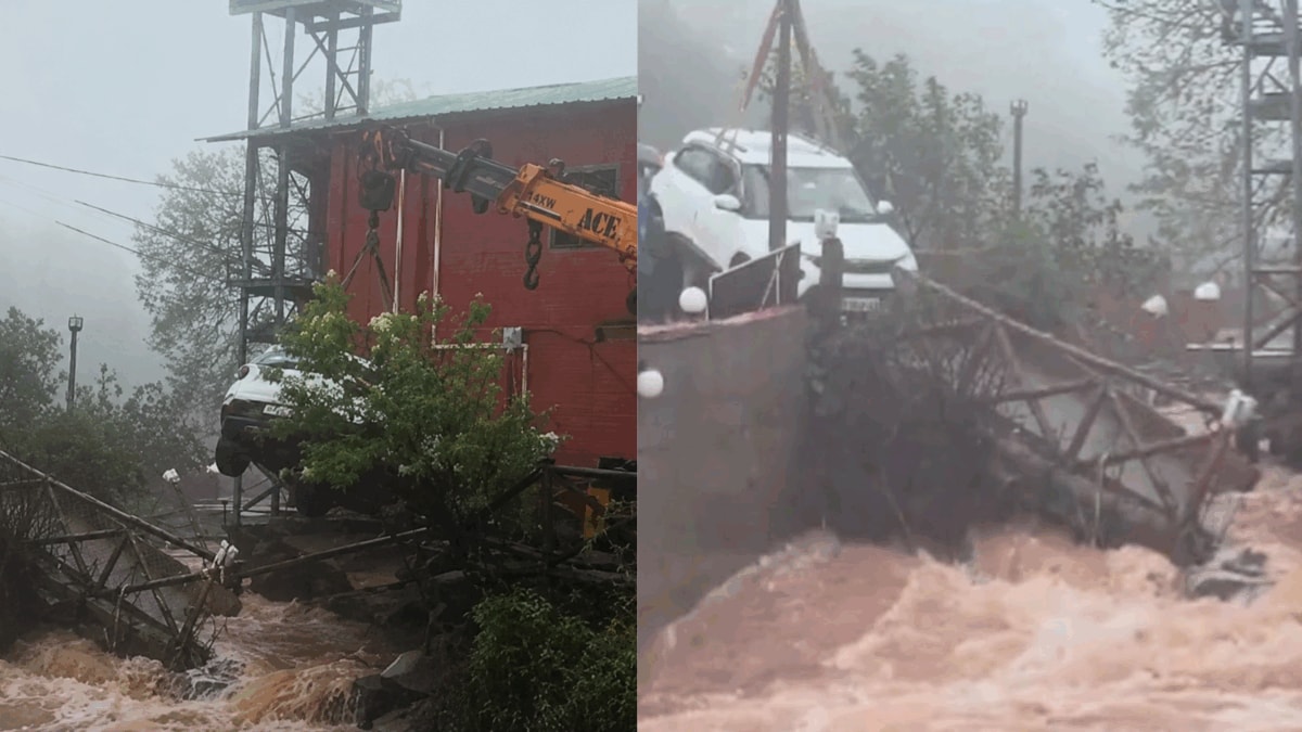 Tourists Left Stranded After Bridge Collapses In Mahabaleshwar Amid Heavy Rain