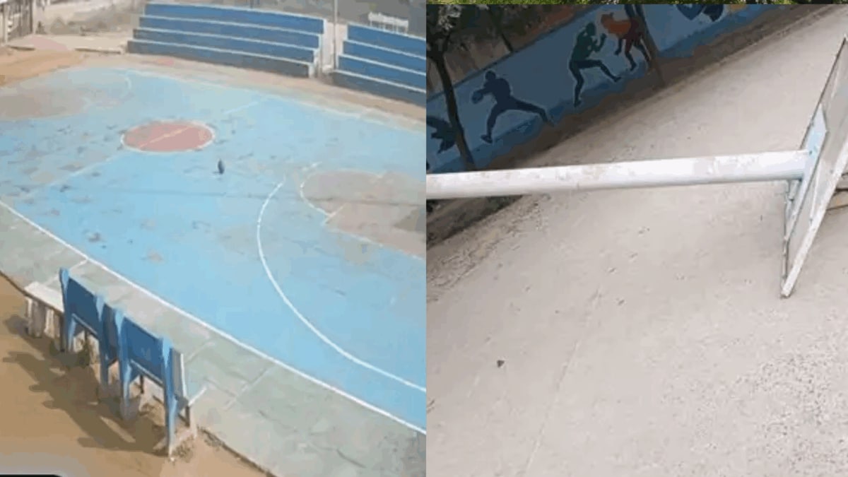 Basketball pole collapse leaves Gurgaon man with three spinal fractures