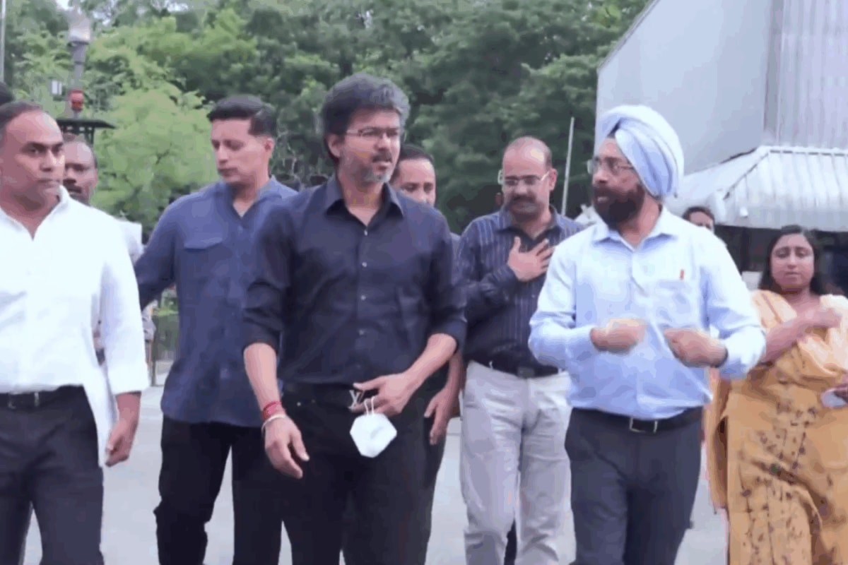 Tamil Nadu CM Vijay Conducts Surprise Inspection Of Chennai’s Bio-CNG Plant | Video