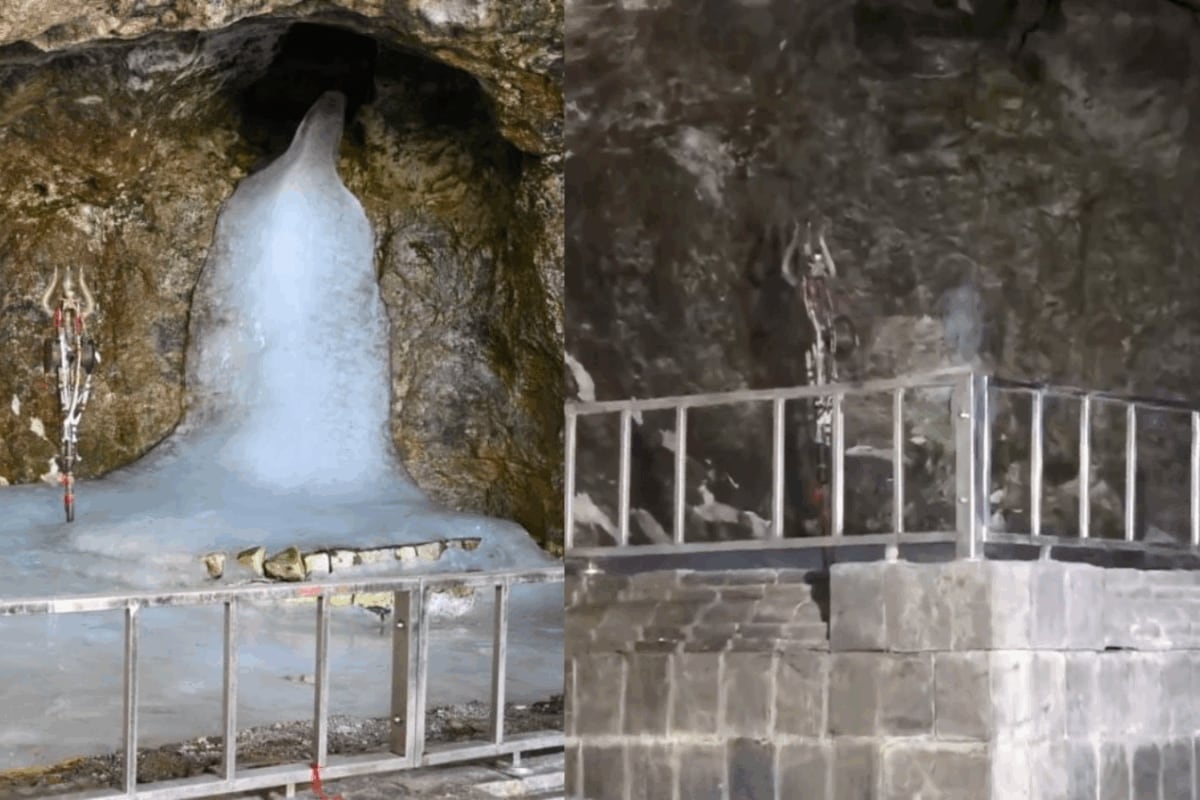 Climate Change Or Pilgrim Rush? Baba Barfani Melts Over 90% Just 5 Days Into Amarnath Yatra 2026