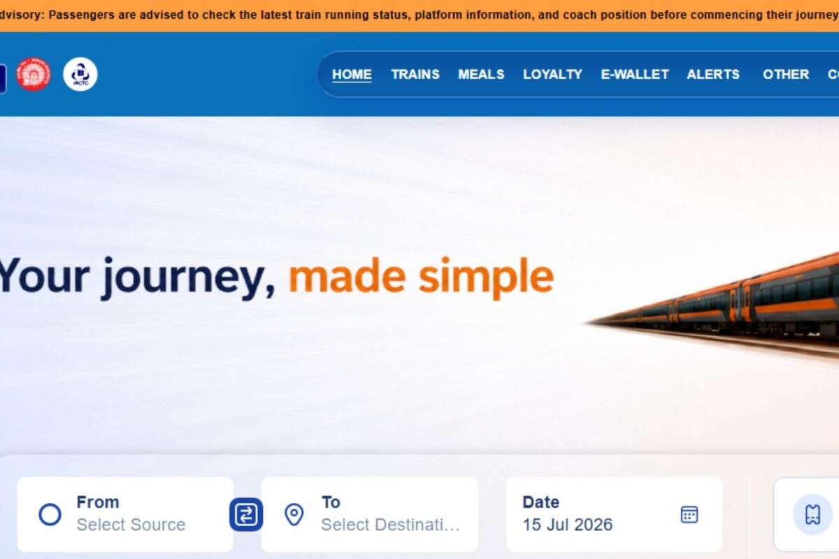 New IRCTC Website Launched: Faster Checkout, No Unnecessary Captchas, Here’s What Has Changed