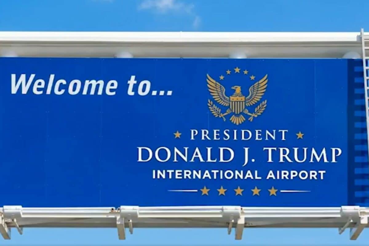 Florida's Palm Beach International Airport Is Now Donald Trump International Airport