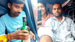 Men Turn AC Coach Into Personal Bar, Make Drinks Inside It; Video Raises Safety Concerns: ‘Please Ban These Guys’